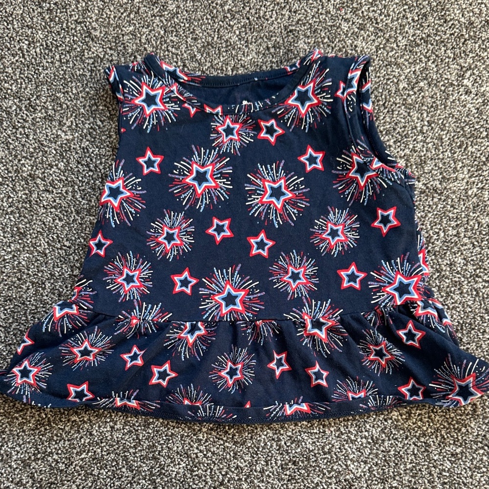Kids Starburst Navy Top